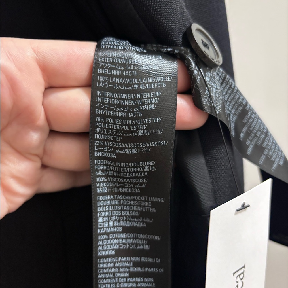 Balenciaga Black Hourglass Coat - Picture 16 of 16